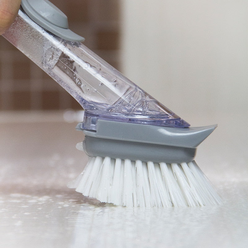 Kitchen Cleaning Brush with Long Handle